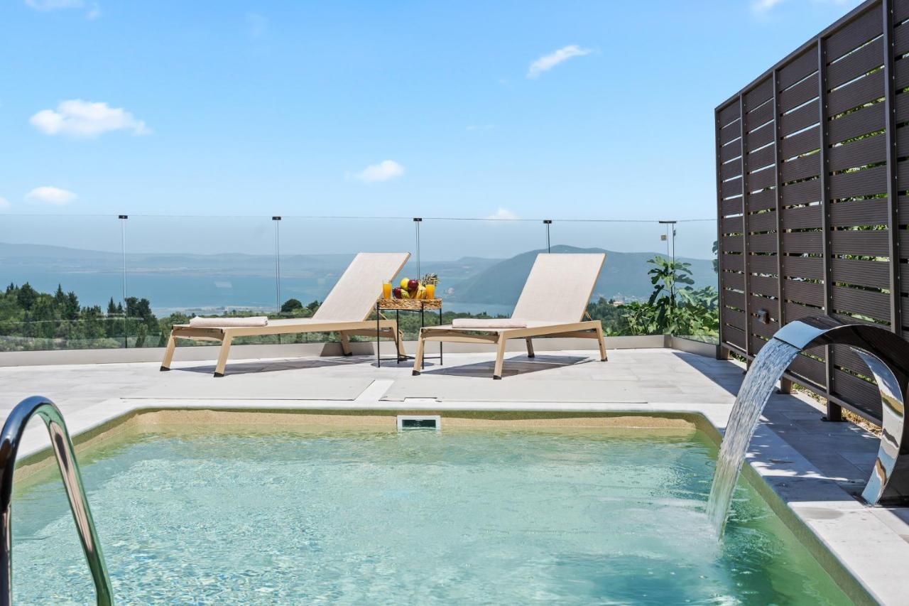Myrtillo II Sea View Villa Spanokhórion Zewnętrze zdjęcie