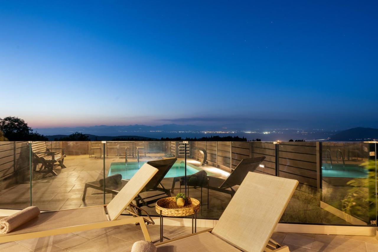 Myrtillo II Sea View Villa Spanokhórion Zewnętrze zdjęcie